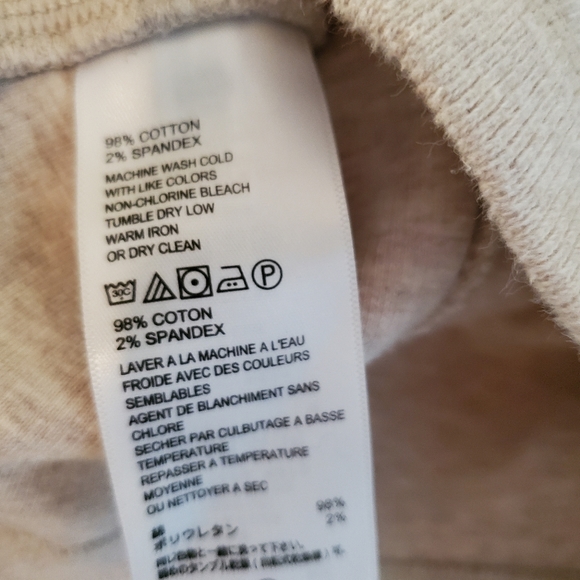 Tommy Bahama beige half zip sweater - Picture 5 of 5